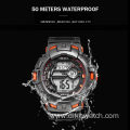 SMAEL Men Sports Watches Luxury Military Digital Watch